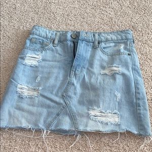 aero jean skirt